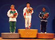 Karnam Malleswari (R): Bronze Medal in Wrestling